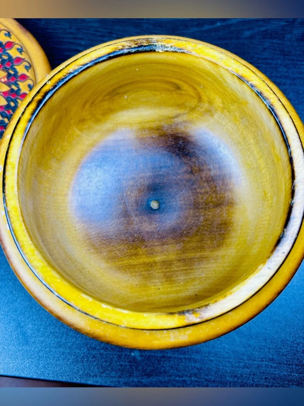 Romanian Wooden Box Hand Carved Poiana Brasov Folk Art Lidded Container - Picture 6 of 15